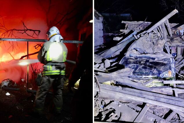 Наслідки обстрілу Дніпропетровщини