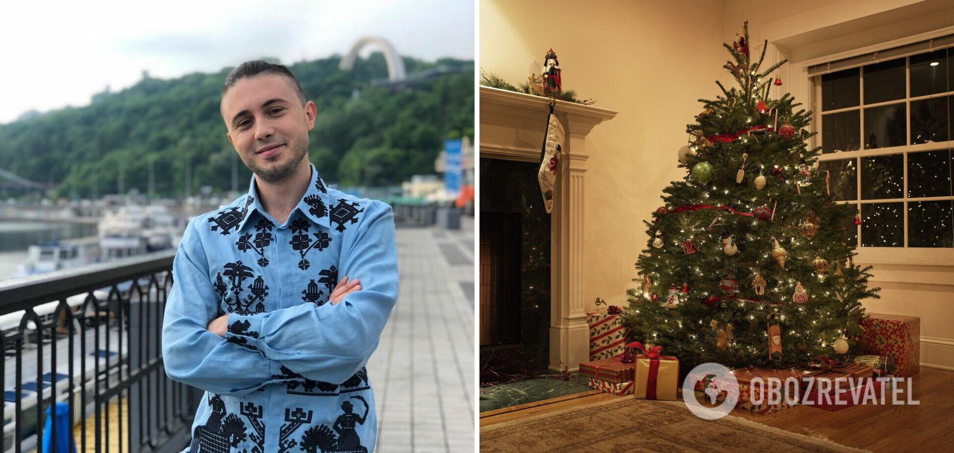 Тарас Тополя объяснил, почему стоит поставить новогоднюю елку в доме, несмотря на войну
