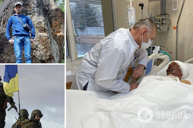 'Слава Богу, что живой': родных раненого бойца с Ривненщины искала вся Украина