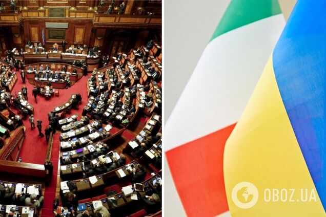 Сенат Італії підтримав резолюцію щодо продовження постачання зброї Україні