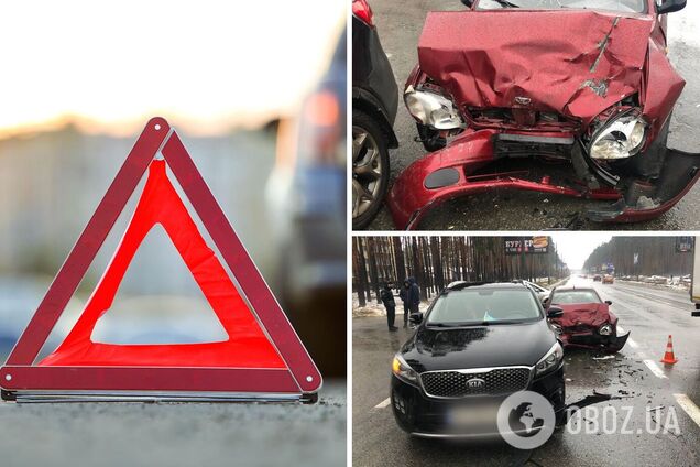 В результате ДТП пострадали водитель и пассажир Daewoo