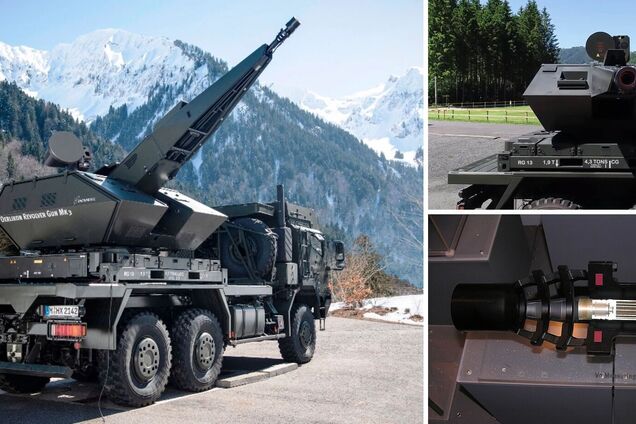 Зенитная артиллерийская система Skynex