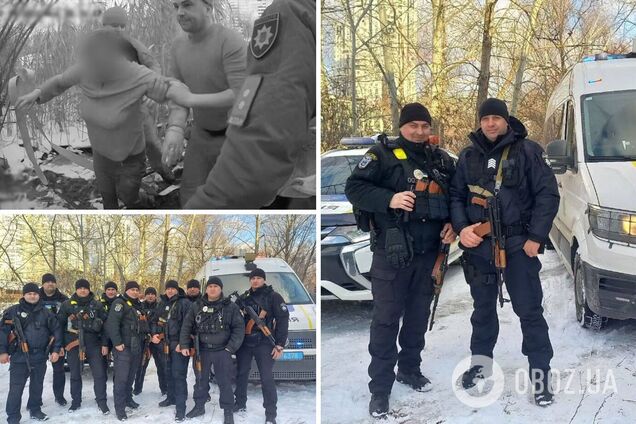 Жінка намагалась врятувати собаку, який провалився під лід