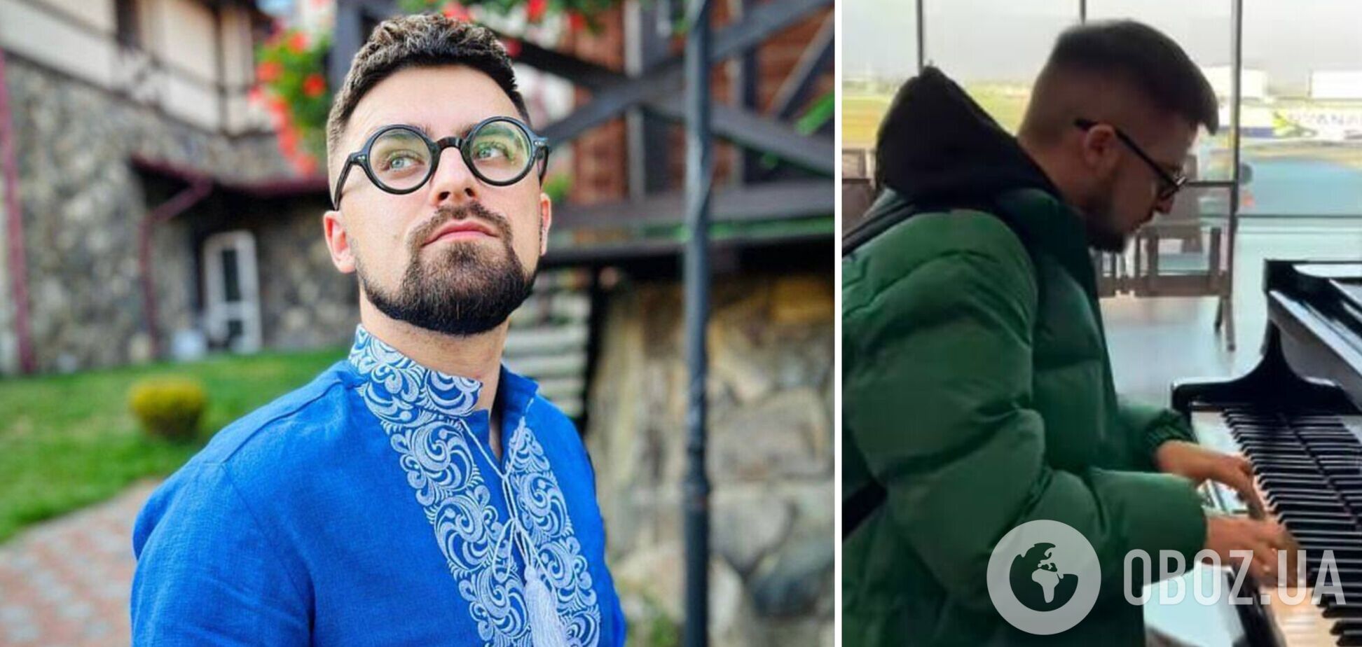 На швидку перемогу: співак Julik зіграв гімн України в аеропорту Італії. Відео