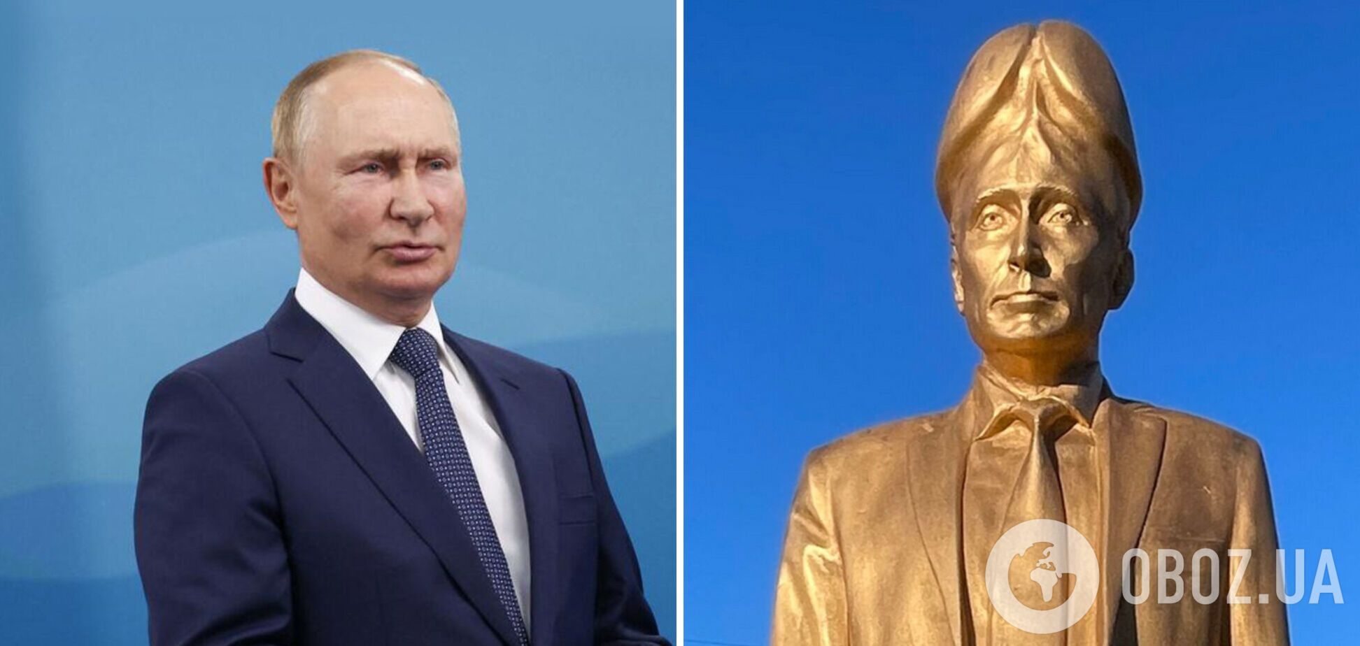 В Великобритании установили памятник Путину с красноречивым названием, известным всему миру. Фото