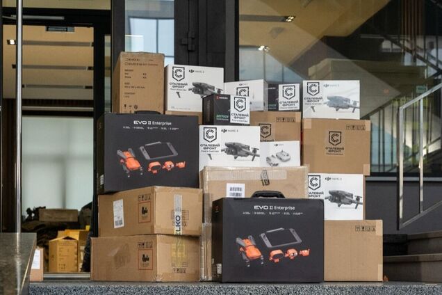 Розвідники отримали від Метінвесту чергову партію дронів та генераторів на 7 мільйонів гривень