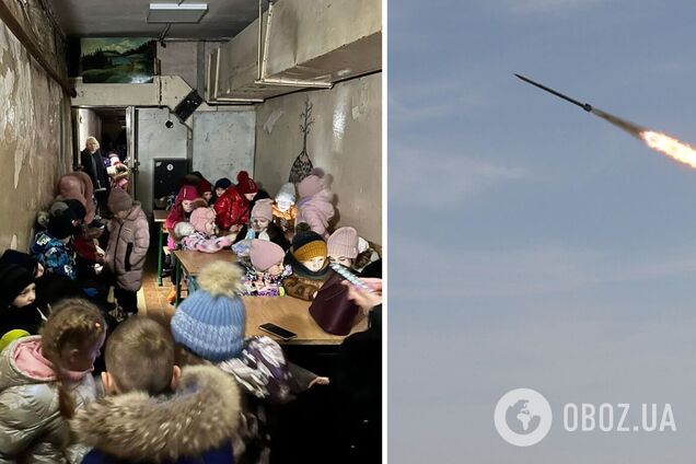 Наші діти добре запам’ятають, хто такі російські окупанти: з’явилося фото зі шкільного сховища під час масованої ракетної атаки