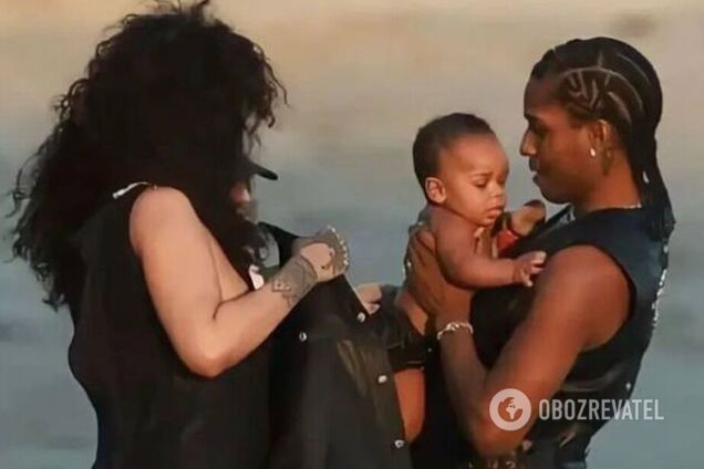 Рианна впервые показала своего семимесячного малыша. Фото и видео