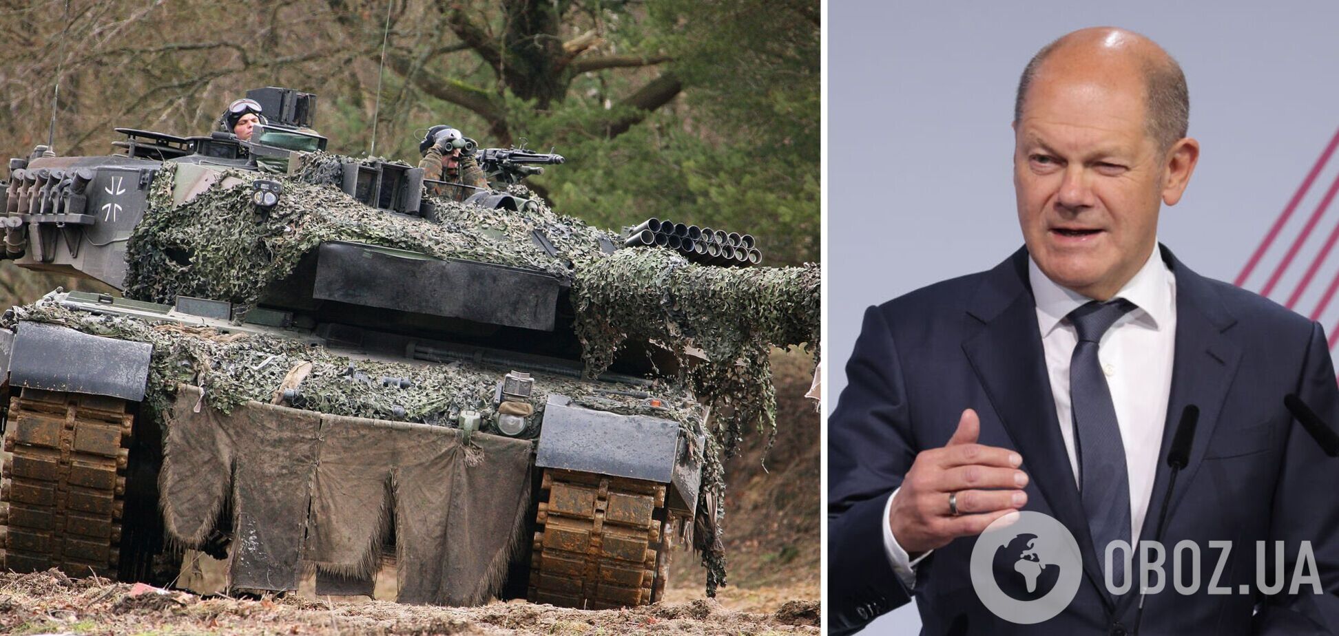Шольц знову відзначився: Німеччина не хоче постачати танки Україні