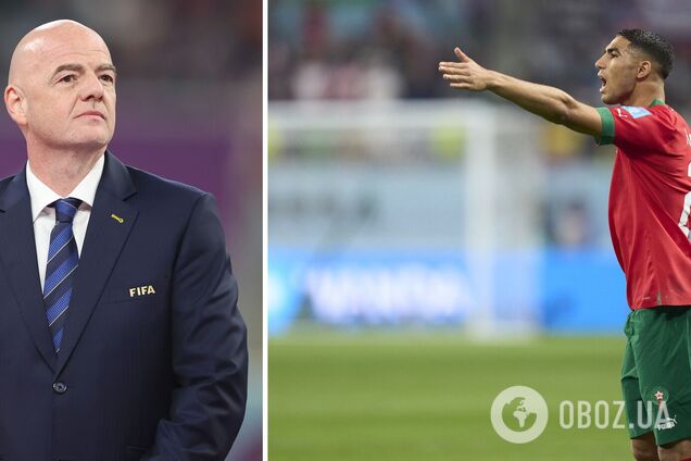 На президента ФИФА накричали после матча Хорватия – Марокко. Подробности скандала