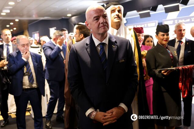 Стадіон у Катарі освистав президента ФІФА під час нагородження на ЧС-2022. Відео