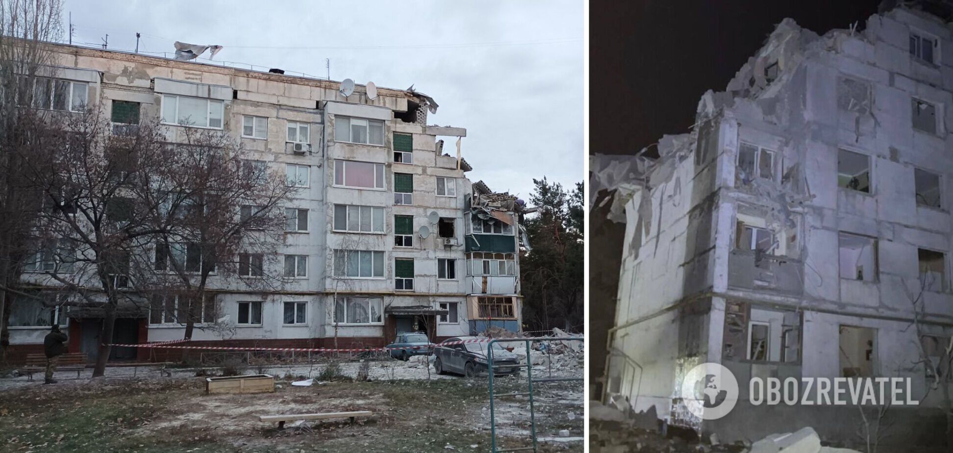 Войска РФ обстреляли Чугуевский район на Харьковщине: разрушена жилая многоэтажка, есть раненые. Фото и видео
