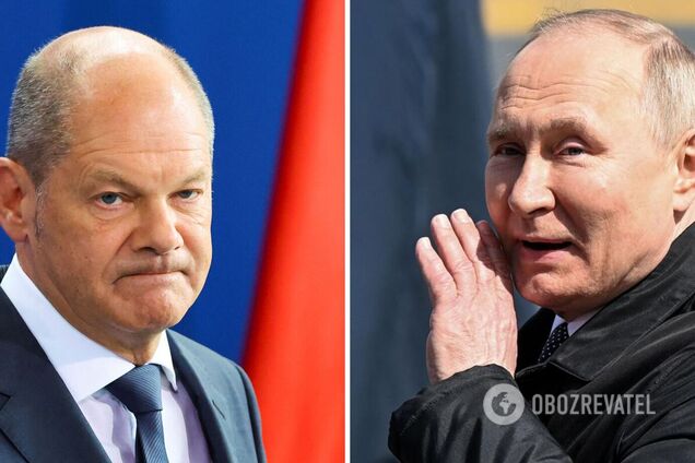 Путін заявив Шольцу, що ракетні удари по Україні були 'вимушеною' реакцією: канцлер засудив атаки