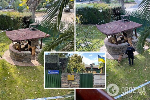 В посольство Украины в Испании пришел окровавленный пакет