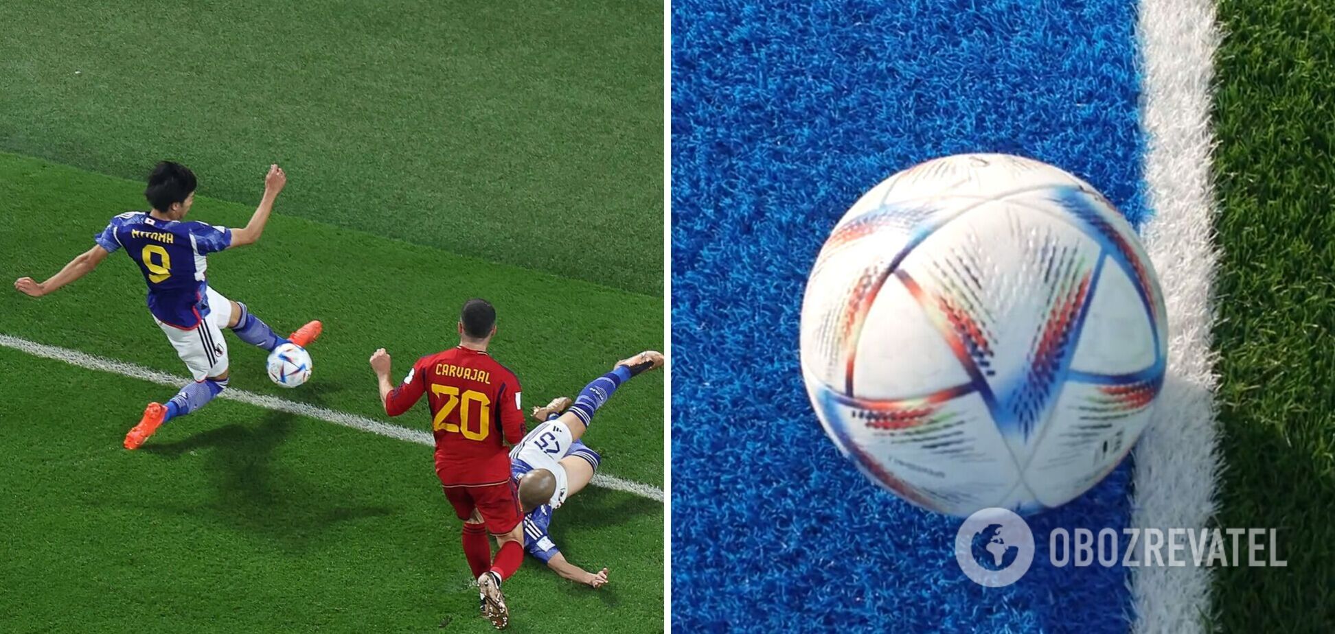 На ЧМ-2022 произошел самый скандальный момент турнира: ФИФА показала, почему засчитали гол Японии Испании