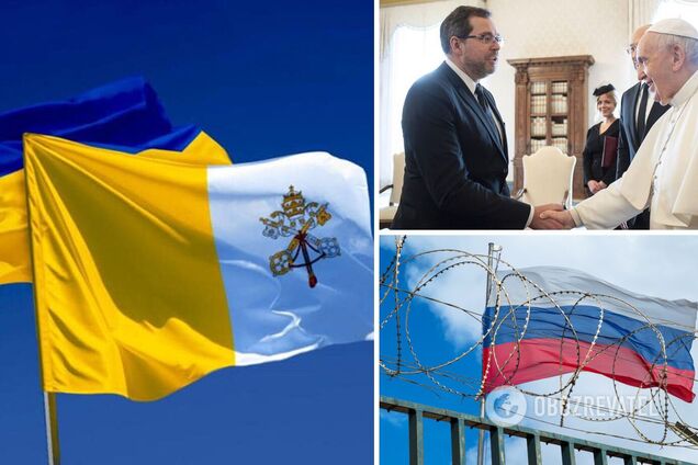 В резиденцию посла Украины в Ватикане ворвались злоумышленники, которые смазали двери и ступеньки фекалиями