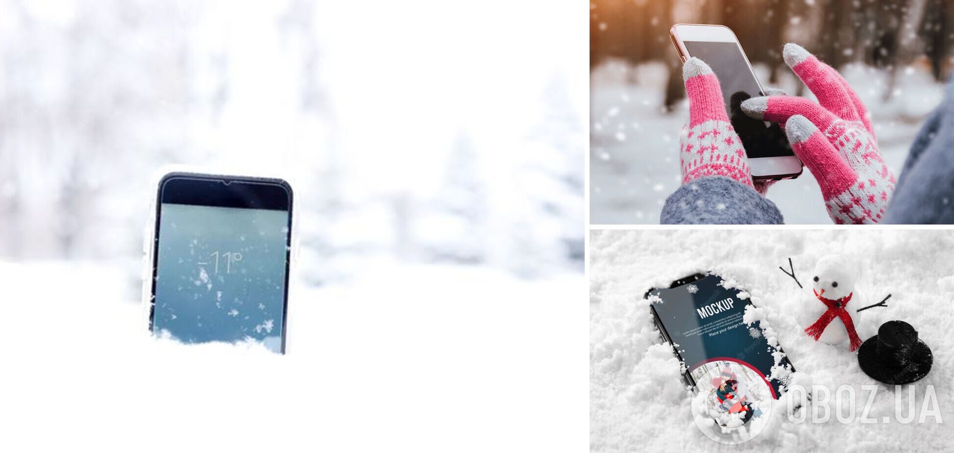 Что нужно сделать, если смартфон упал в снег: памятка против паники