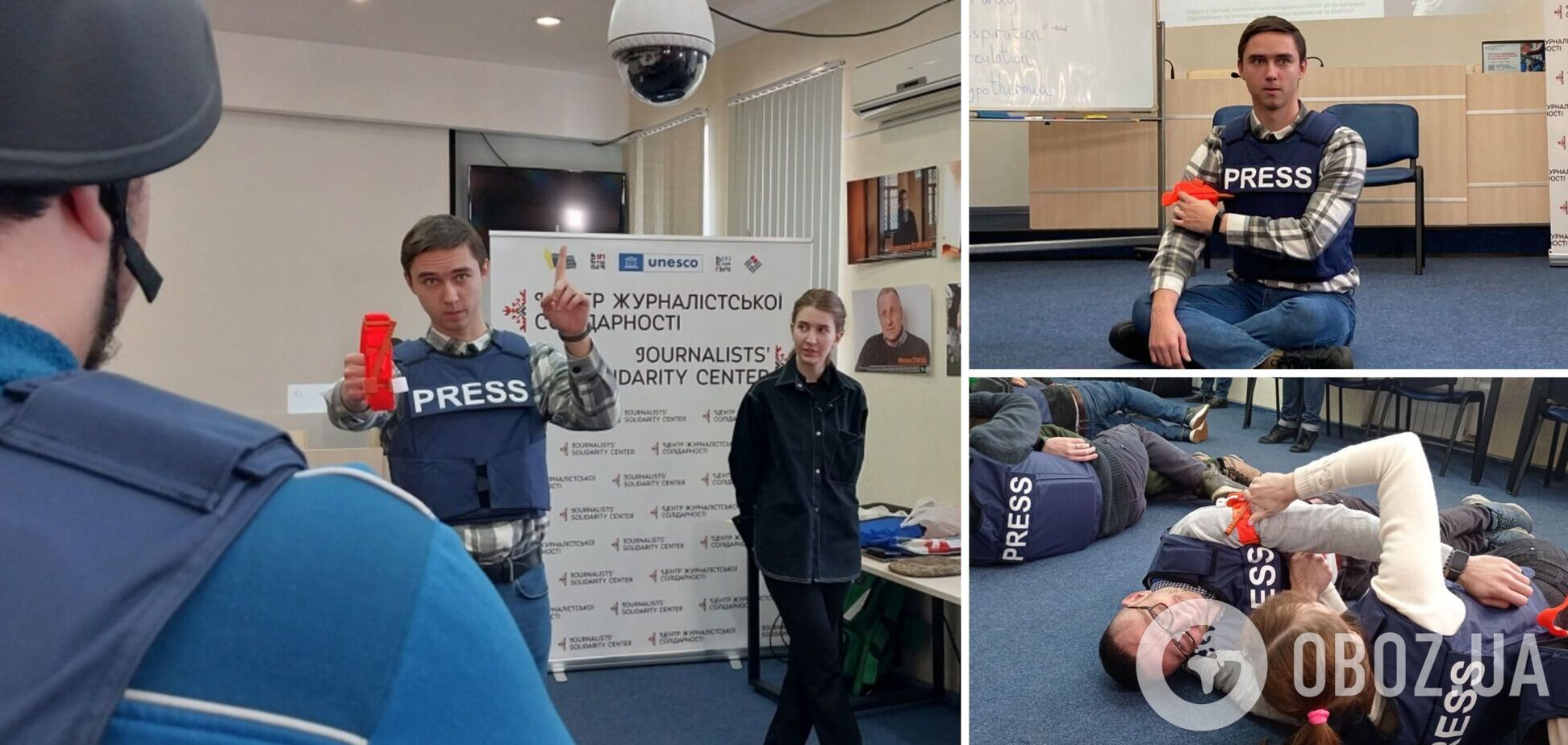 У Києві відбувся тренінг з тактичної медицини для журналістів