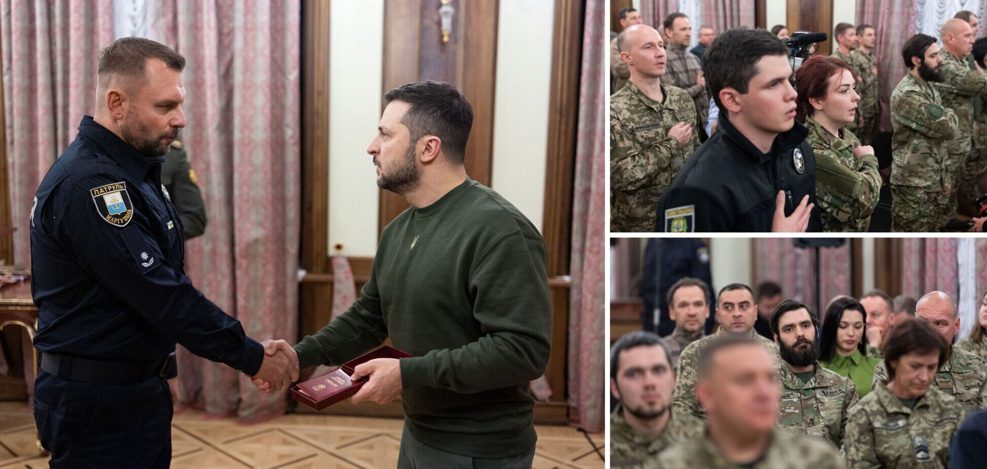 Зеленський вручив державні нагороди українським захисникам і захисницям, які повернулися з російського полону. Фото