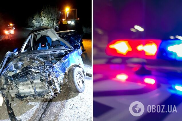 Водій легковика помер в машині швидкої допомоги