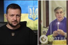 Зеленський про стан Саакашвілі: влада Грузії повільно вбиває свого експрезидента й громадянина України