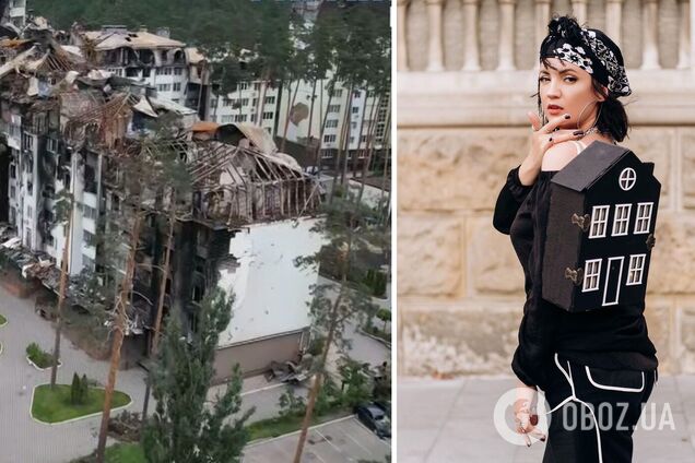 Оля Цибульська розповіла про житло батьків у Ірпені, яке зруйнували окупанти: жити там неможливо
