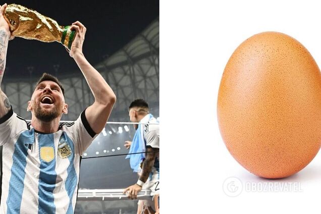 Мессі переміг куряче яйце: футболіст встановив рекорд Instagram
