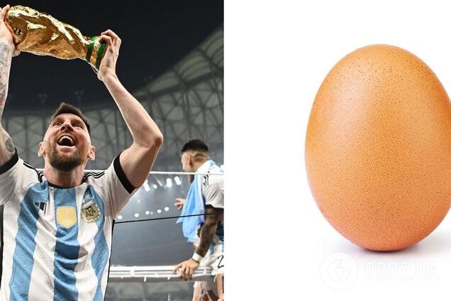 Месси победил куриное яйцо: футболист установил рекорд Instagram