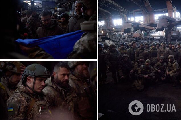 Защитники Бахмута через Зеленского передали флаг Украины в Конгресс США. Видео