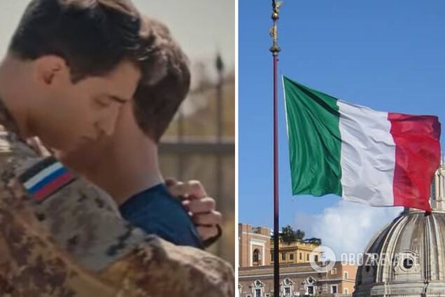 'Немедленно удалите, это позор': итальянцы попали в громкий скандал из-за фильма о любви между русским солдатом и украинцем