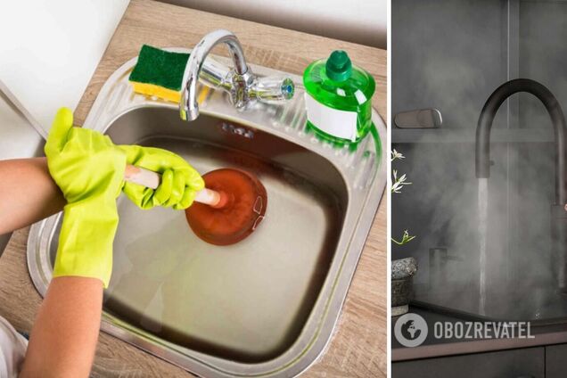 Чому не можна прочищати забитий злив умивальника окропом: сантехніки пояснили нюанс