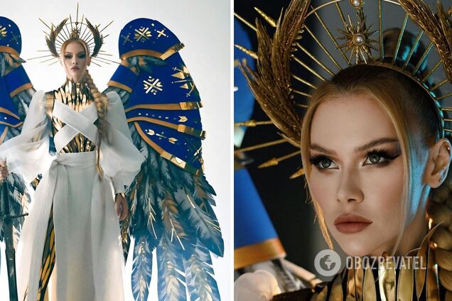 'Воїн світла': мережу приголомшив національний костюм українки для конкурсу 'Міс Всесвіт-2022'. Фото