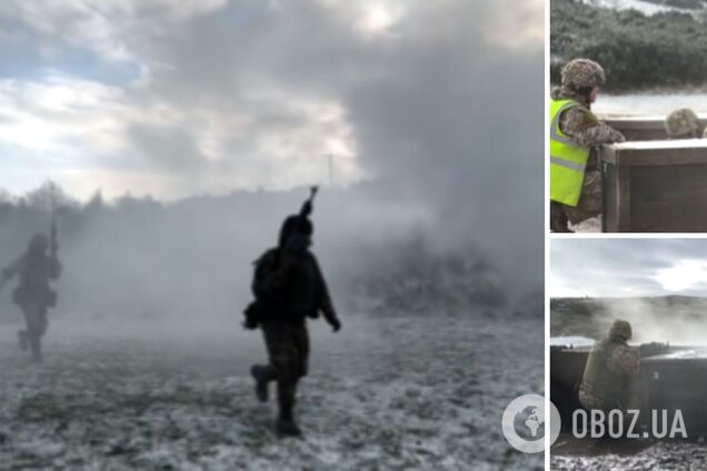 Минобороны Британии показало новое видео учений украинских военных со стрельбами