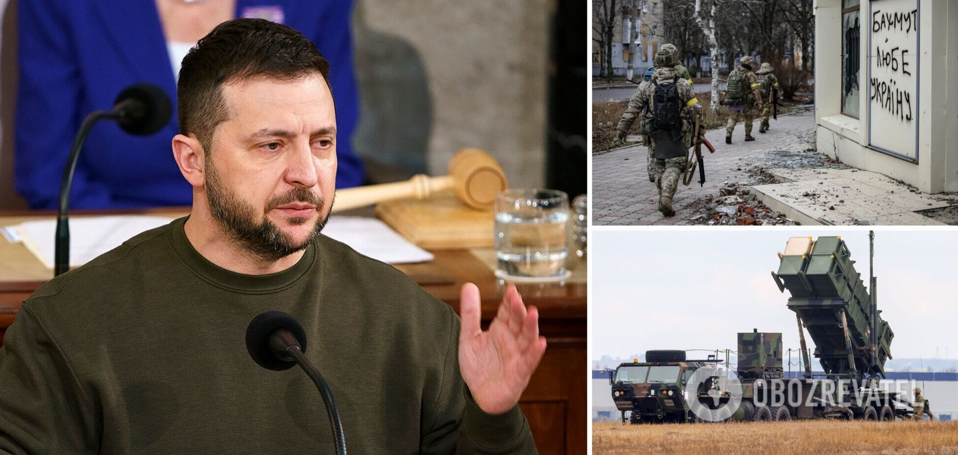 Зеленский назвал битву за Бахмут решающей и рассказал, что нужно Украине для победы