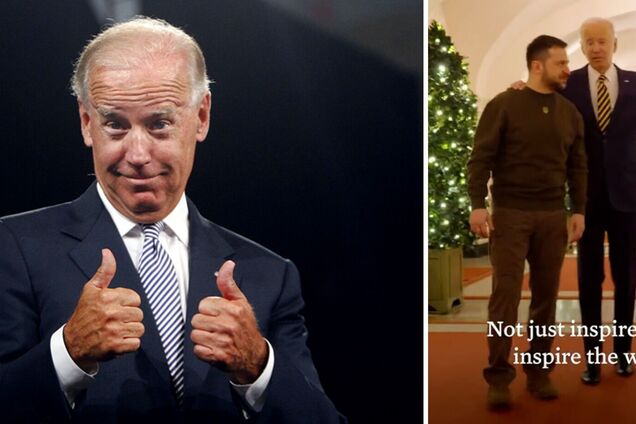 Байден показав зворушливе відео з Зеленським