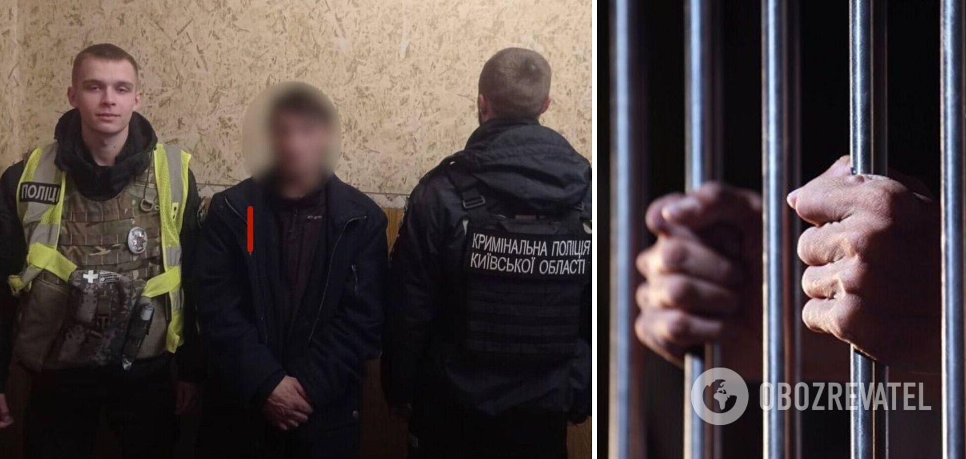 На Київщині затримали ґвалтівника, який розбещував 13-річну падчерку: зловмисник зізнався в злочині. Відео