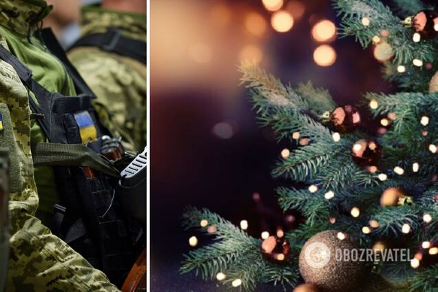 Рождество на передовой: украинские воины показали, как готовятся к празднику под обстрелами. Фото
