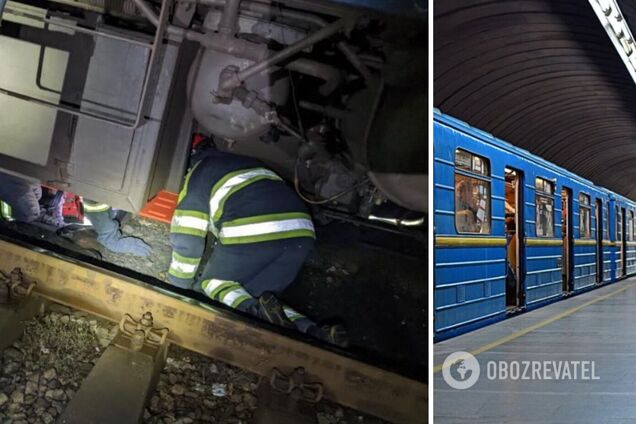 На станції метро 'Лісова' у Києві пасажир загинув, впавши на рейки: з'явилися деталі трагічного інциденту. Фото