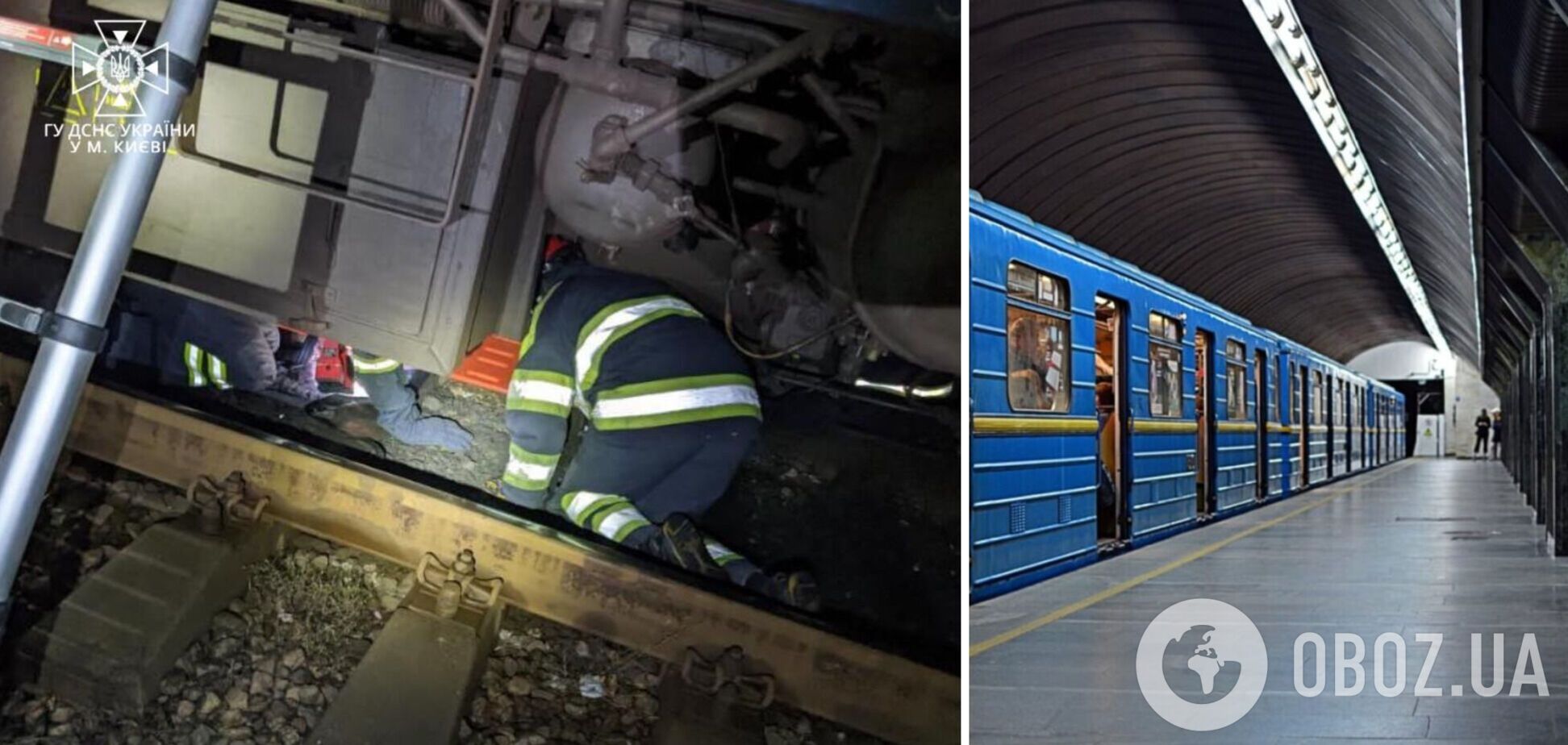 На станції метро 'Лісова' у Києві пасажир загинув, впавши на рейки: з'явилися деталі трагічного інциденту. Фото