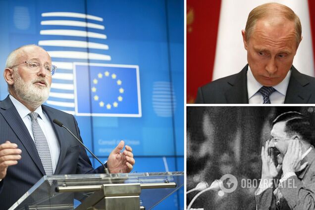 Тіммерманс порівняв положення Путіна та Гітлера