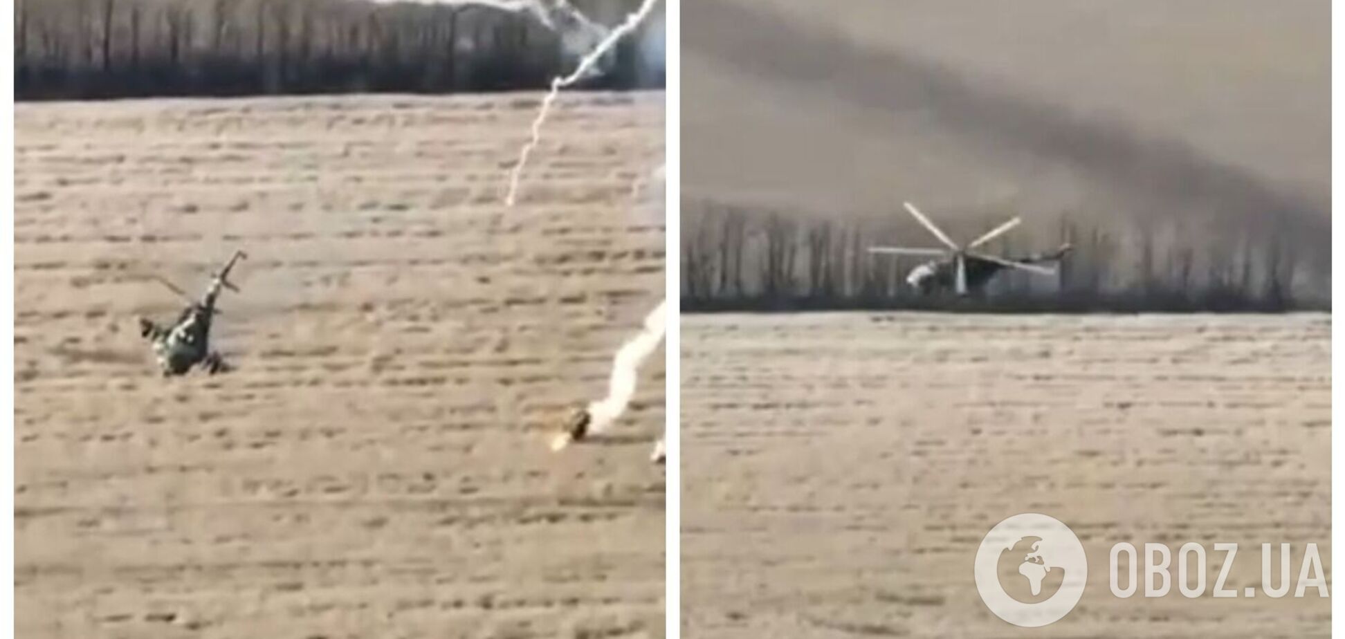 Окупантів чекає лише смерть: у мережі показали, як українські гелікоптери працюють по загарбниках. Відео 