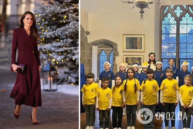 Детский хор из Украины выступил в Вестминстерском аббатстве в канун Рождества: их пригласила Кейт Миддлтон. Фото и видео