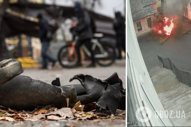 В сети показали момент 'прилета' в областную больницу в Херсоне: видео атаки