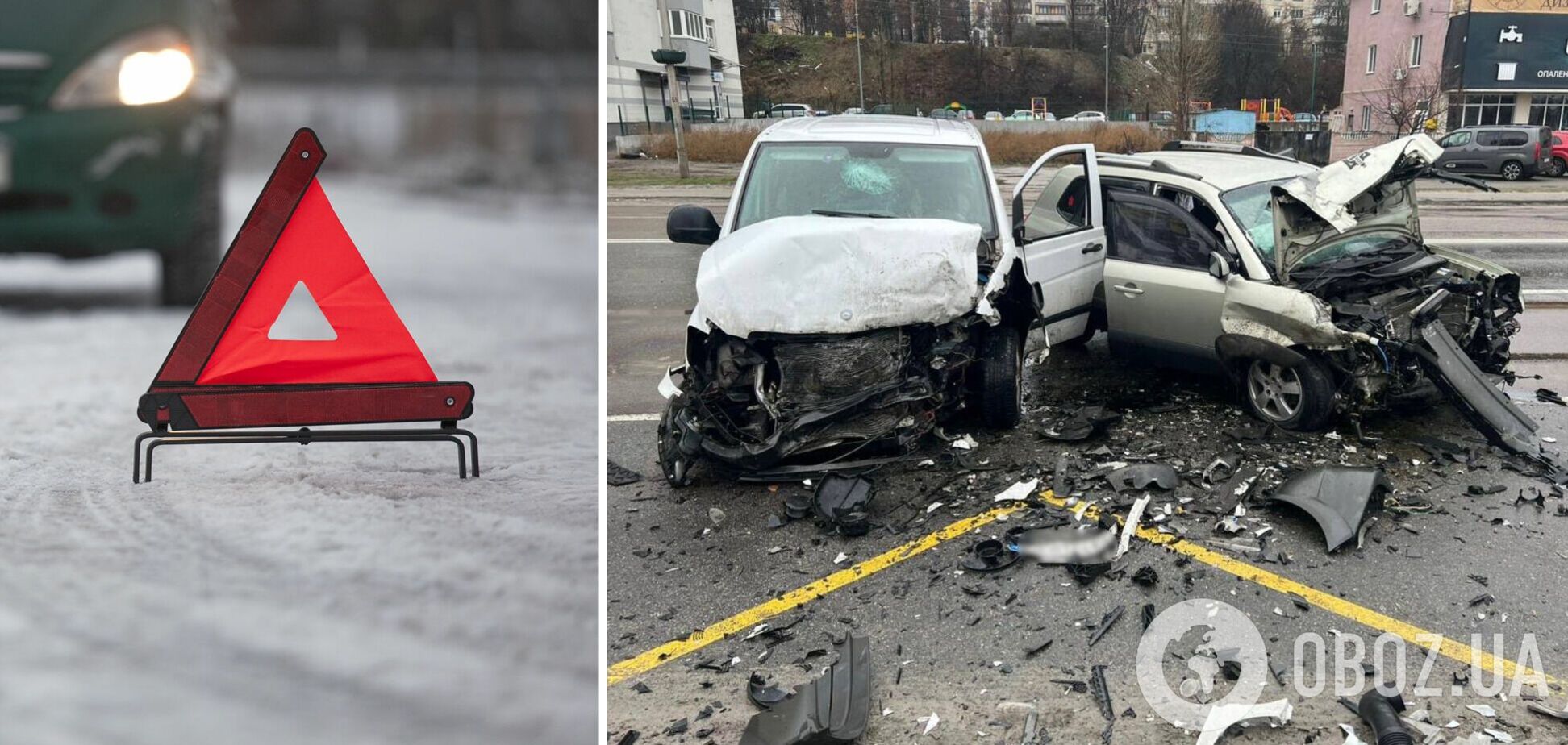 Внаслідок ДТП постраждало 5 осіб