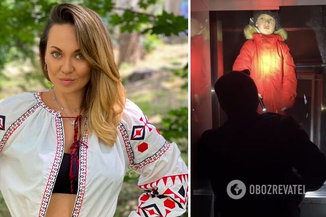 Маленький сын актрисы Анны Саливанчук застрял в лифте во время отключения света: пришлось вызвать спасателей