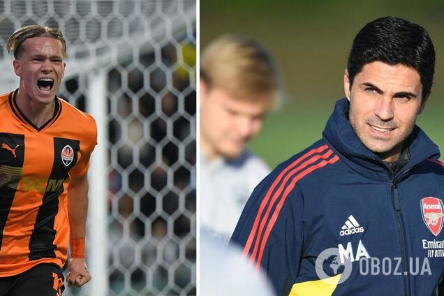 Тренер 'Арсенала' ответил на вопрос о трансфере 100-миллионого футболиста сборной Украины