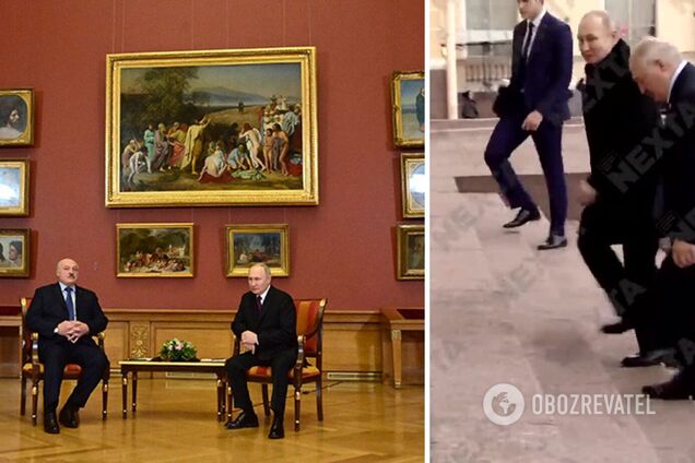 'Не тільки чай п’ємо': Лукашенко похвалився новою зустріччю з Путіним, але на відео помітили цікаву деталь