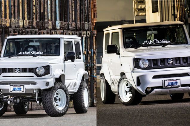 Японские тюнеры показали яркие варианты доработки Suzuki Jimny