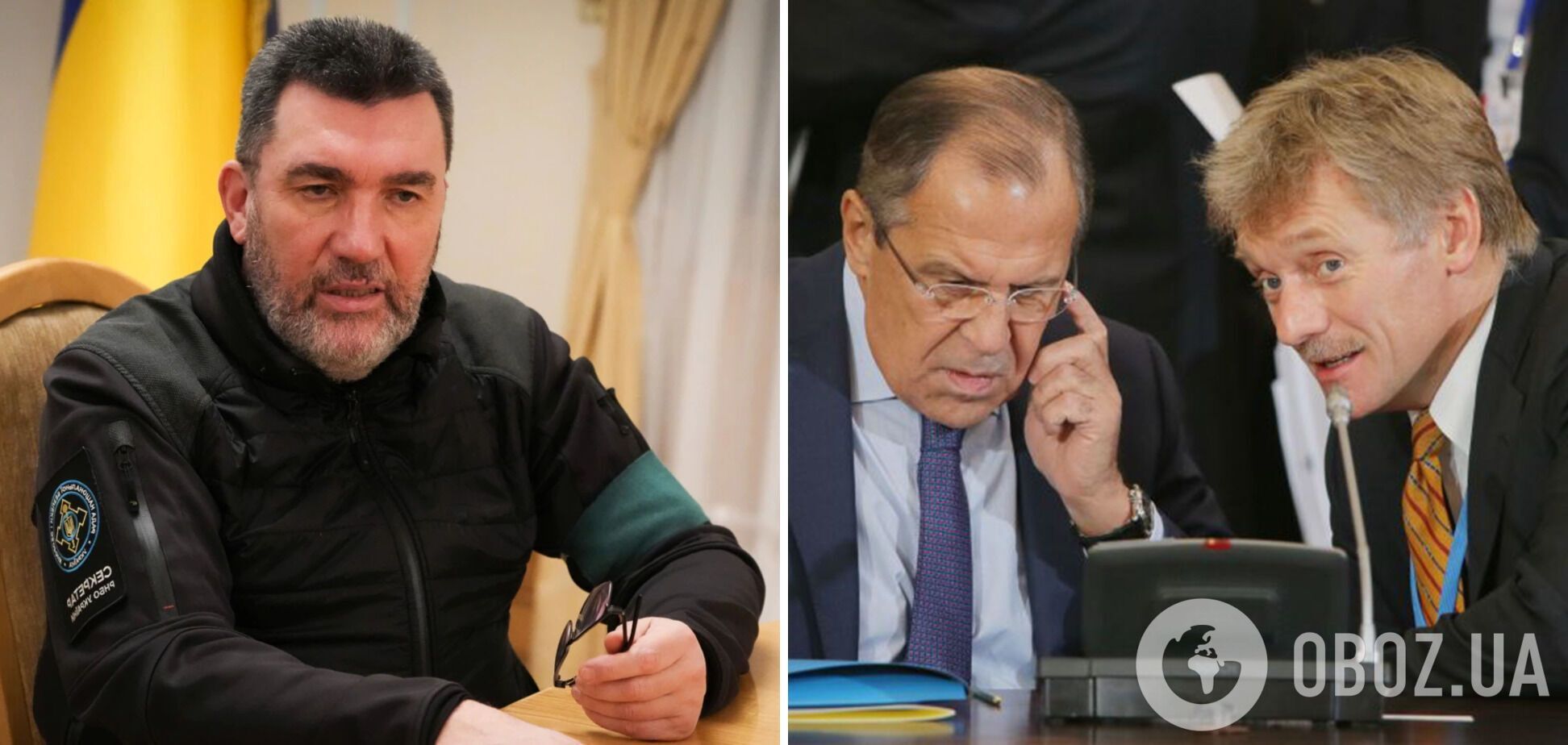 Данілов порадив Лаврову і Пєскову вийти зі стану інформаційного марення