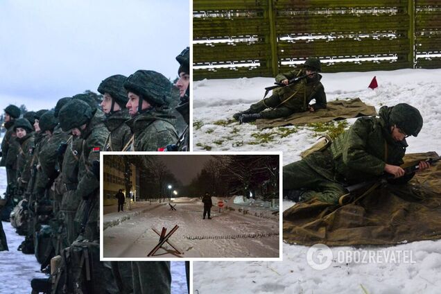 В Беларуси военным устроили тренировки по переходу на военное время. Фото